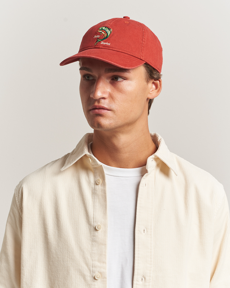 Mies | Forét Catch Washed Cap Red | Forét | Catch Washed Cap Red