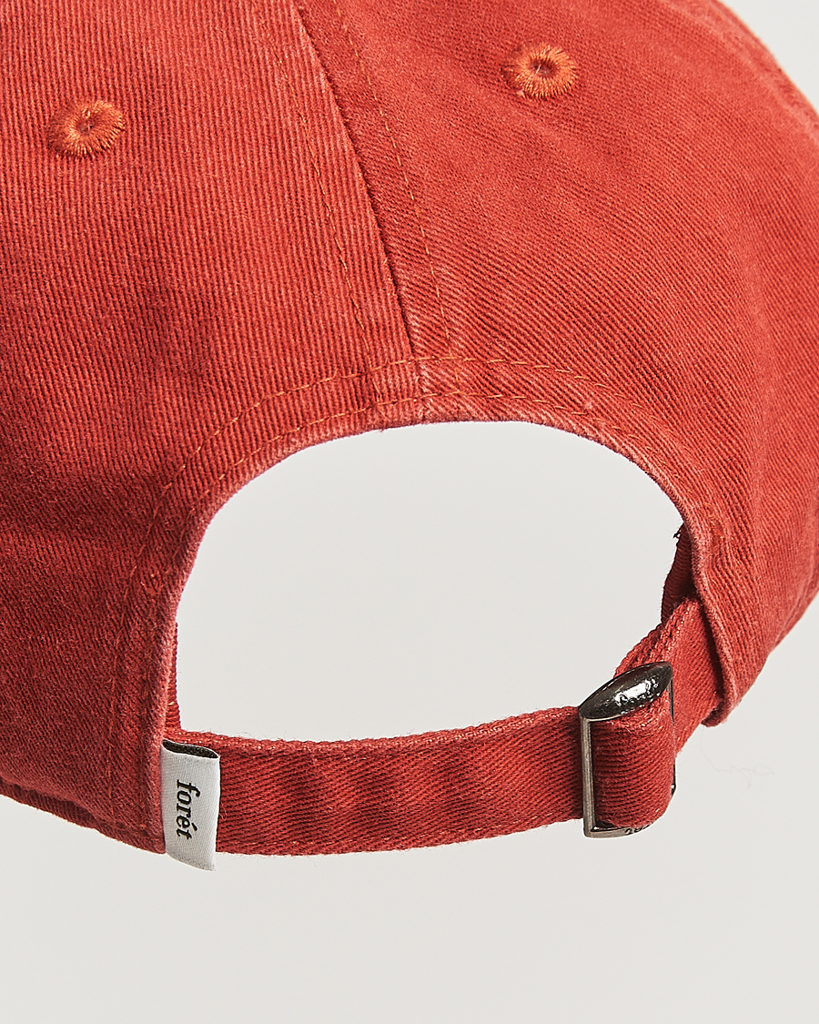 Mies | Forét Catch Washed Cap Red | Forét | Catch Washed Cap Red