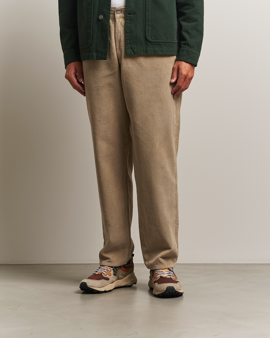 Mies | Housut | Forét | Clay Corduroy Pants Khaki