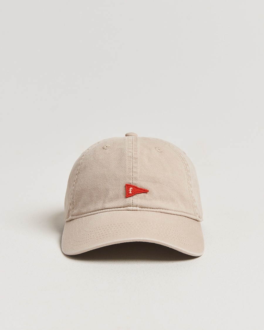 Mies | Forét Flag Washed Cap Khaki | Forét | Flag Washed Cap Khaki