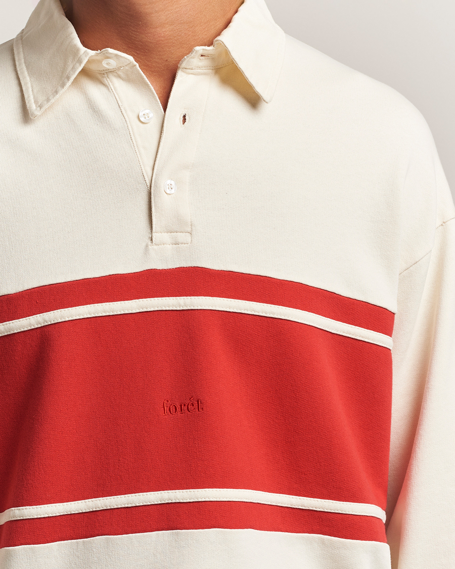 Mies | Puserot | Forét | Match Rugby Sweatshirt Cloud/Red