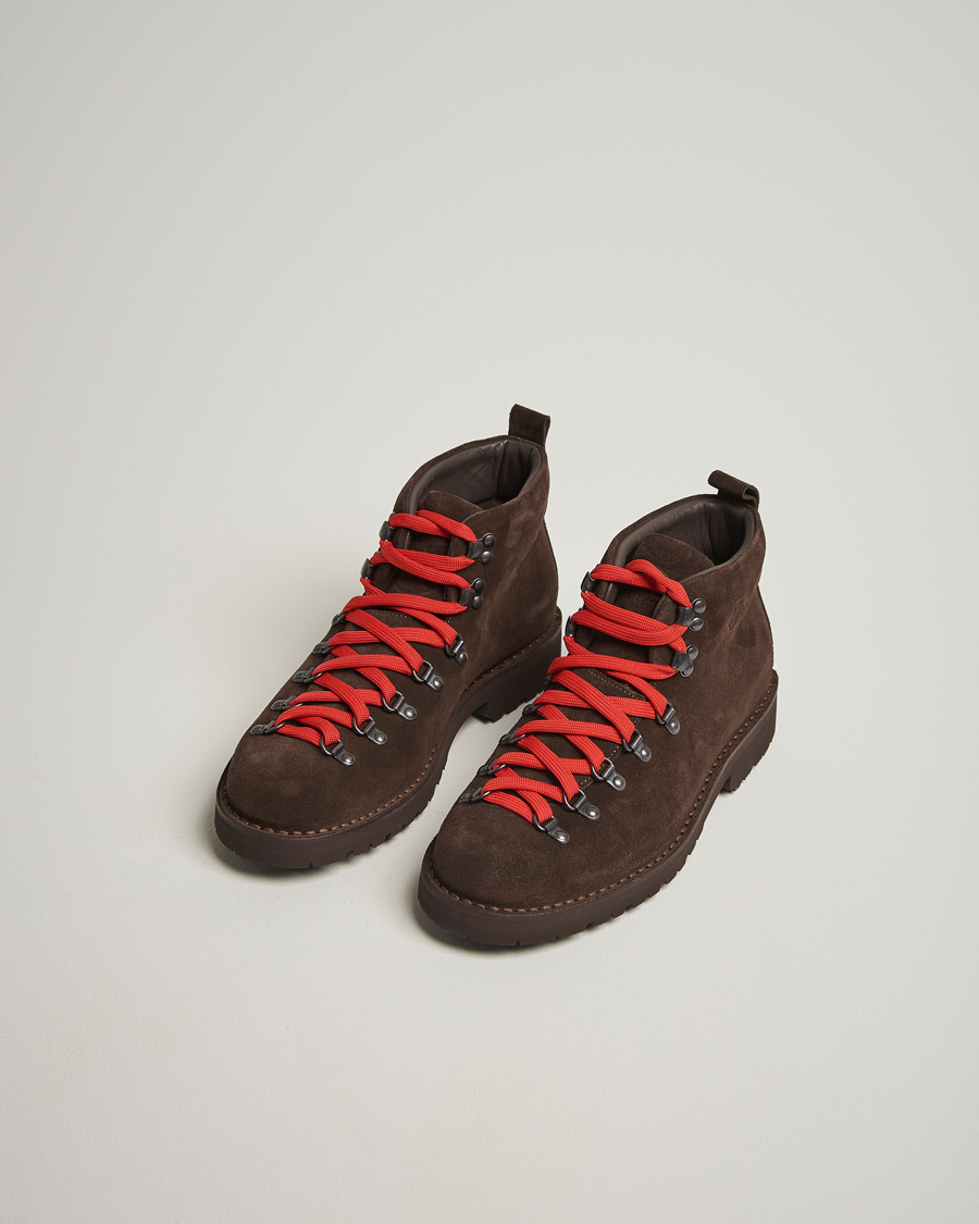 Mies | Nilkkurit | Fracap | M120 Suede Boot Dark Brown