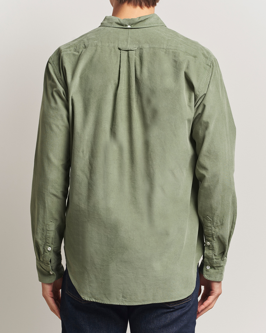 Mies | Kauluspaidat | Gitman Vintage | Corduroy Button Down Shirt Sage