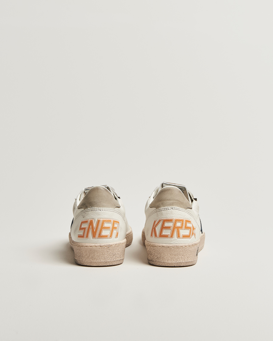 Mies | Golden Goose Ball Star Sneakers White/Navy | Golden Goose | Ball Star Sneakers White/Navy