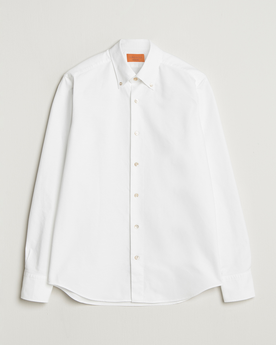 Mies | Kauluspaidat | Grigio | Oxford Button Down Shirt White