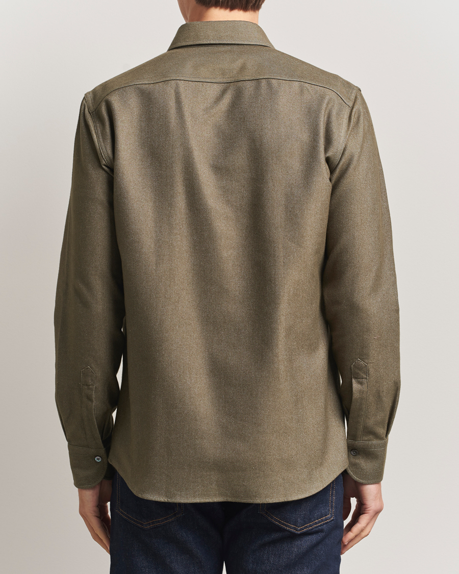 Mies | Kauluspaidat | Grigio | Heavy Twill Overshirt Military