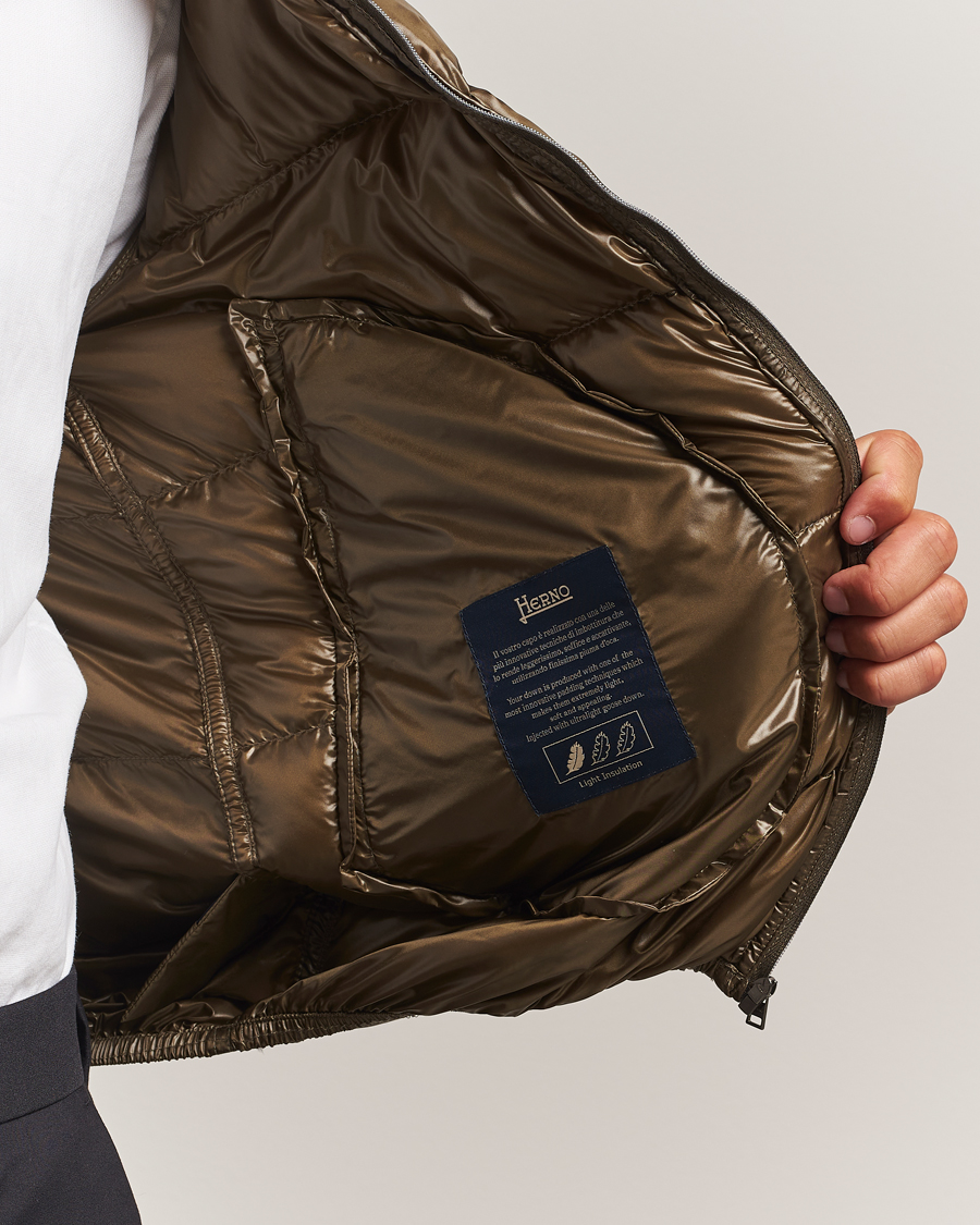 Mies | Takit | Herno | Piumino Nylon Bomber Military