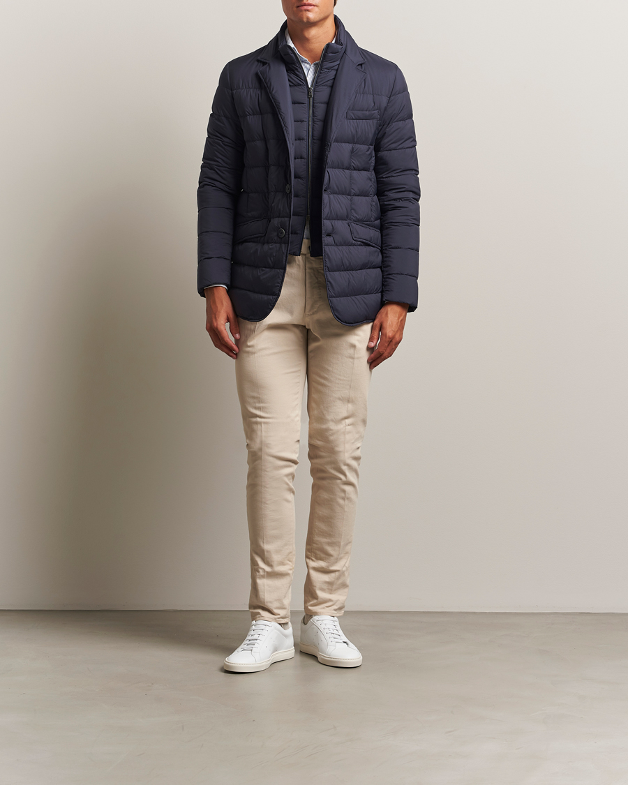 Mies | Takit | Herno | Nylon Down Blazer Navy