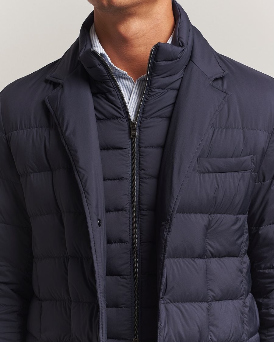 Mies | Takit | Herno | Nylon Down Blazer Navy