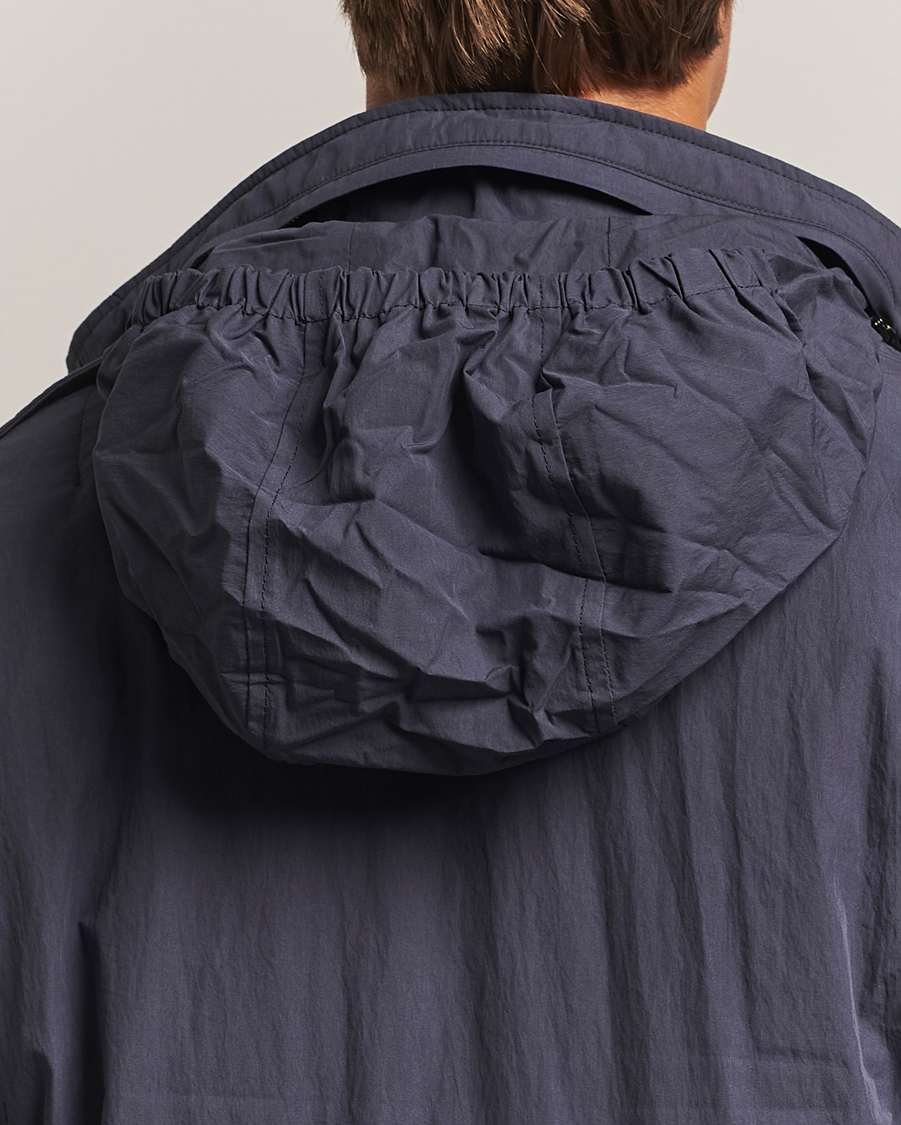 Mies | Takit | Herno | Soft Nylon Field Jacket Navy