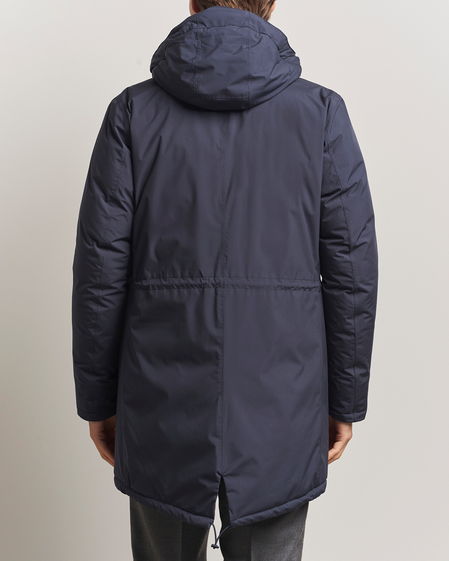 Mies | Takit | Herno | Waterproof Fishtail Parka Navy
