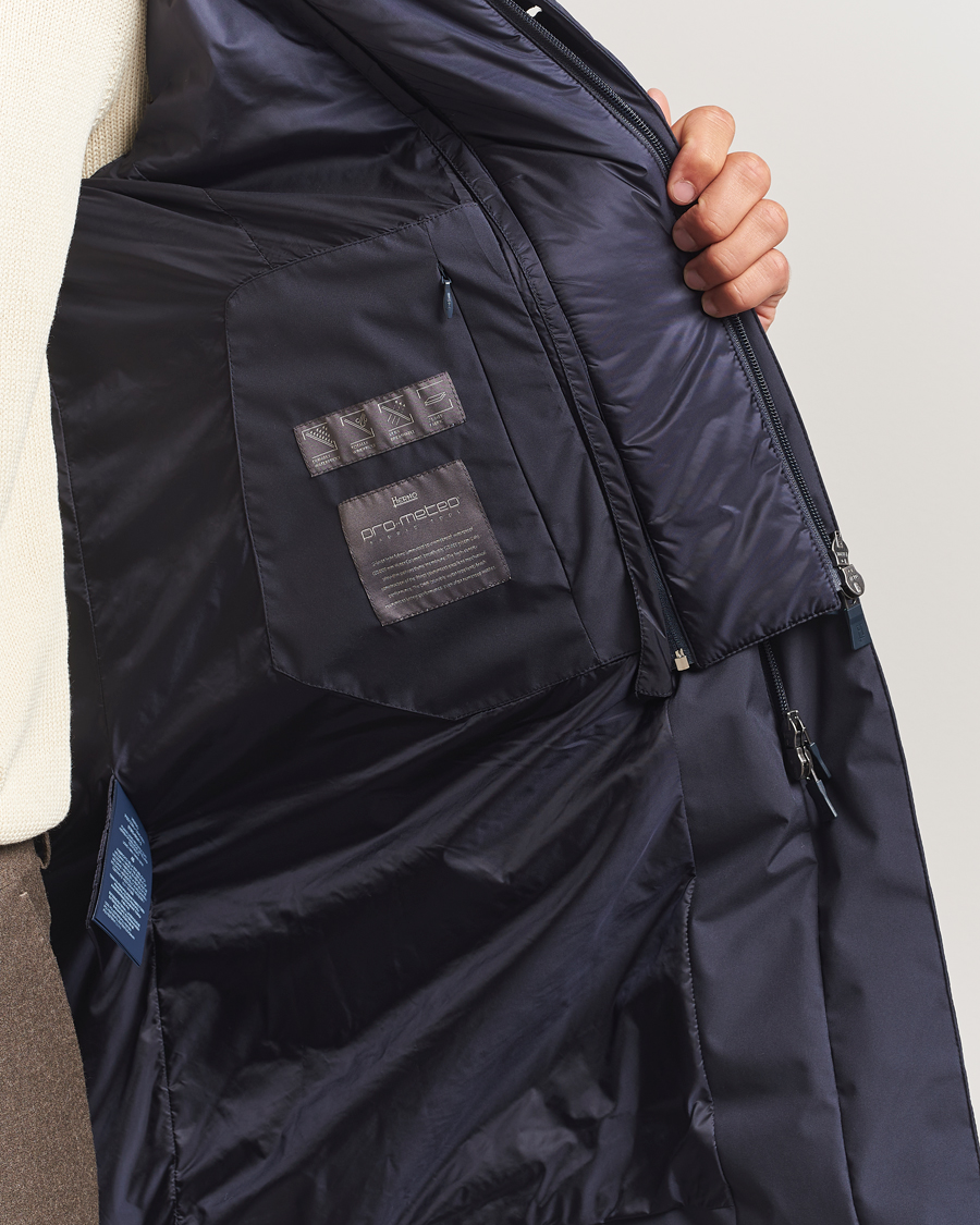 Mies | Takit | Herno | Waterproof Down Coat Navy