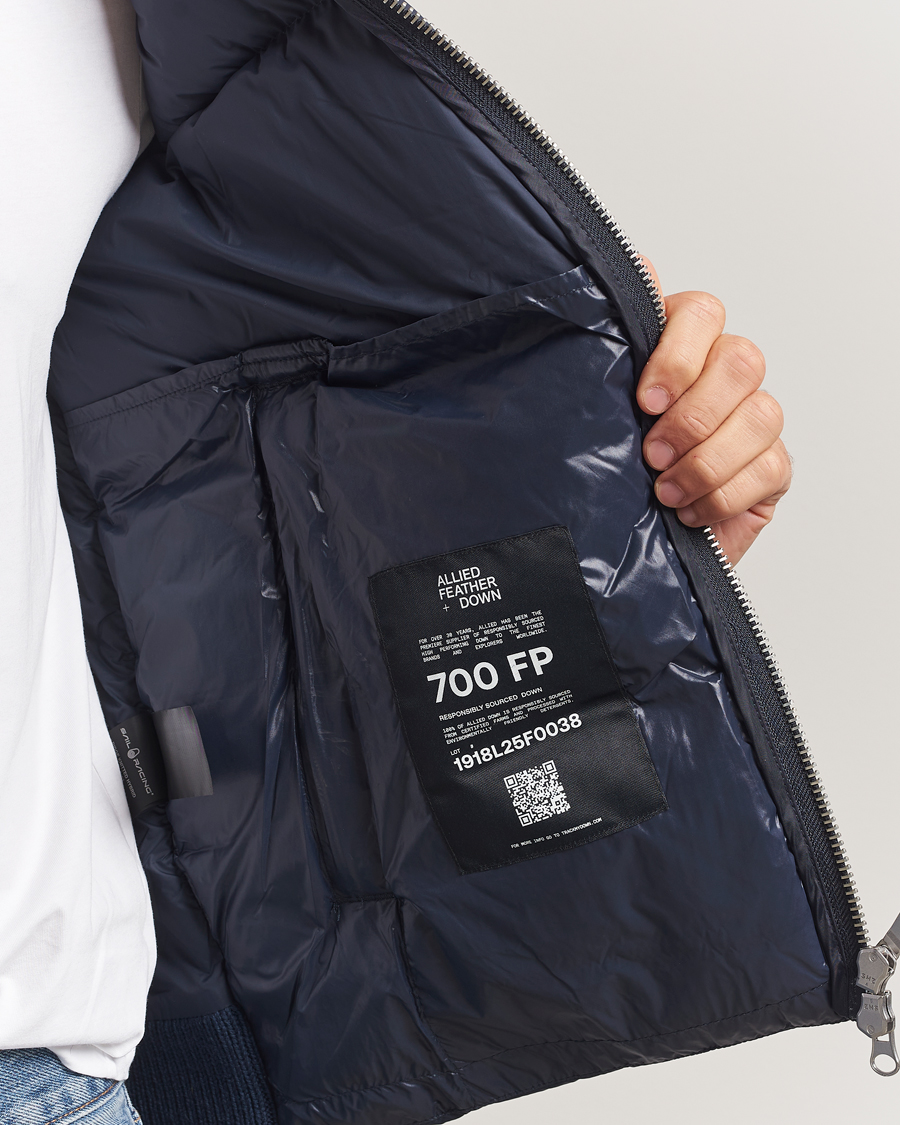 Mies | Takit | Sail Racing | Ridge Knitted Hybrid Jacket Dark Navy