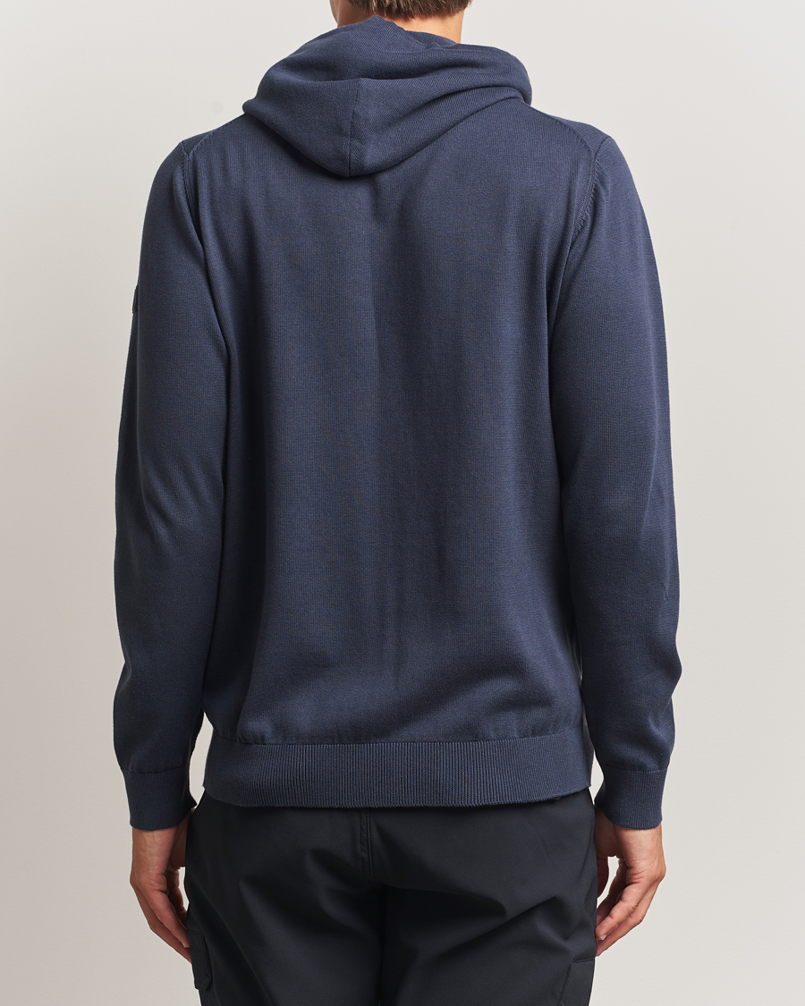 Mies | Puserot | Sail Racing | Bowman Knitted Full Zip Hoodie Navy