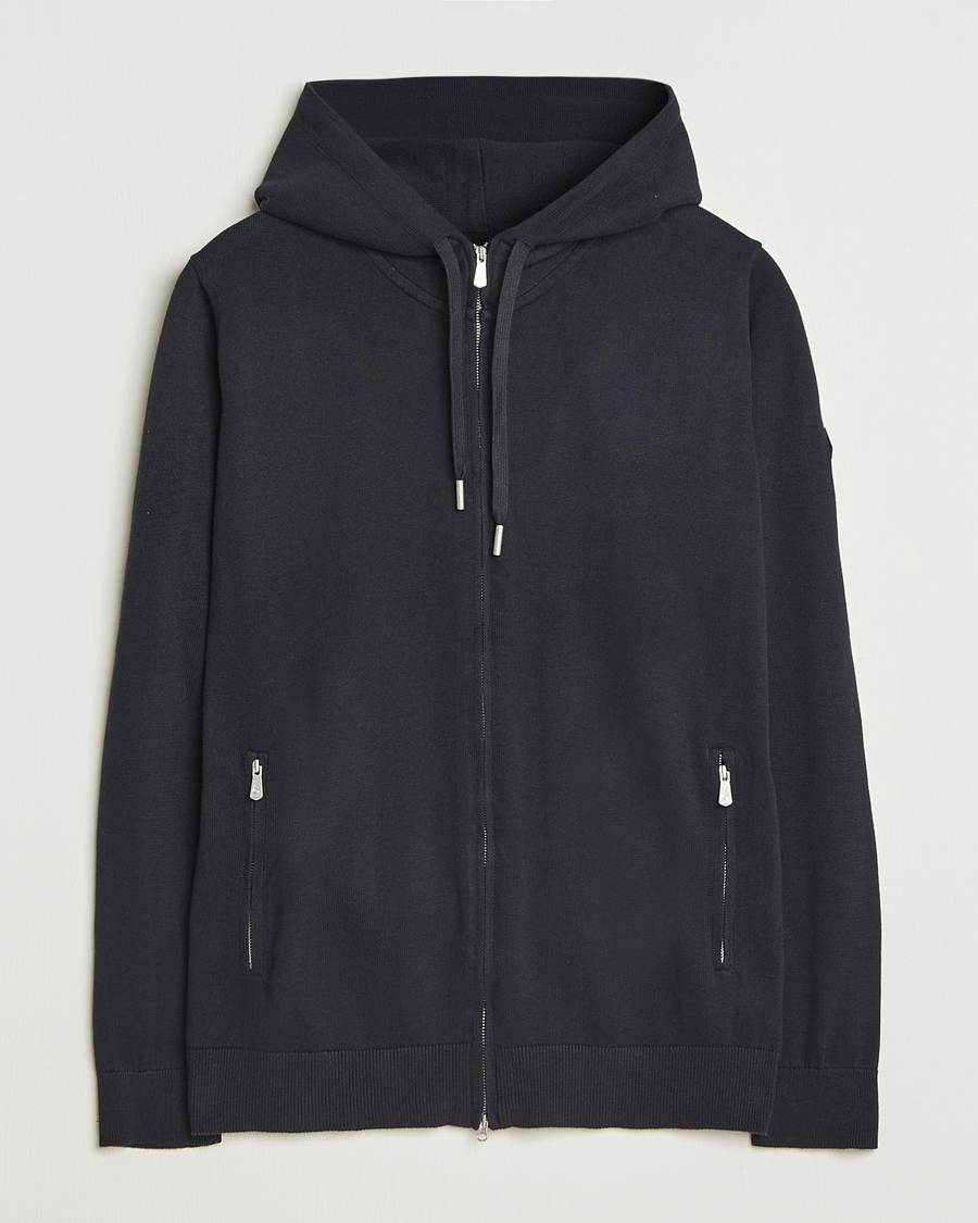 Mies | Puserot | Sail Racing | Bowman Knitted Full Zip Hoodie Carbon