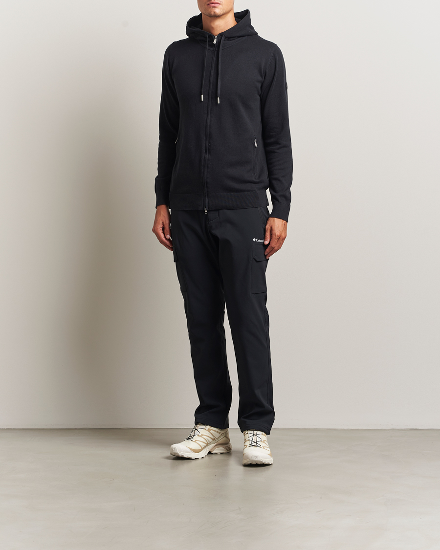 Mies | Puserot | Sail Racing | Bowman Knitted Full Zip Hoodie Carbon