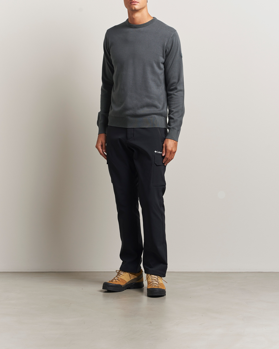 Mies | Puserot | Sail Racing | Bowman Knitted Crew Neck Aurora Green