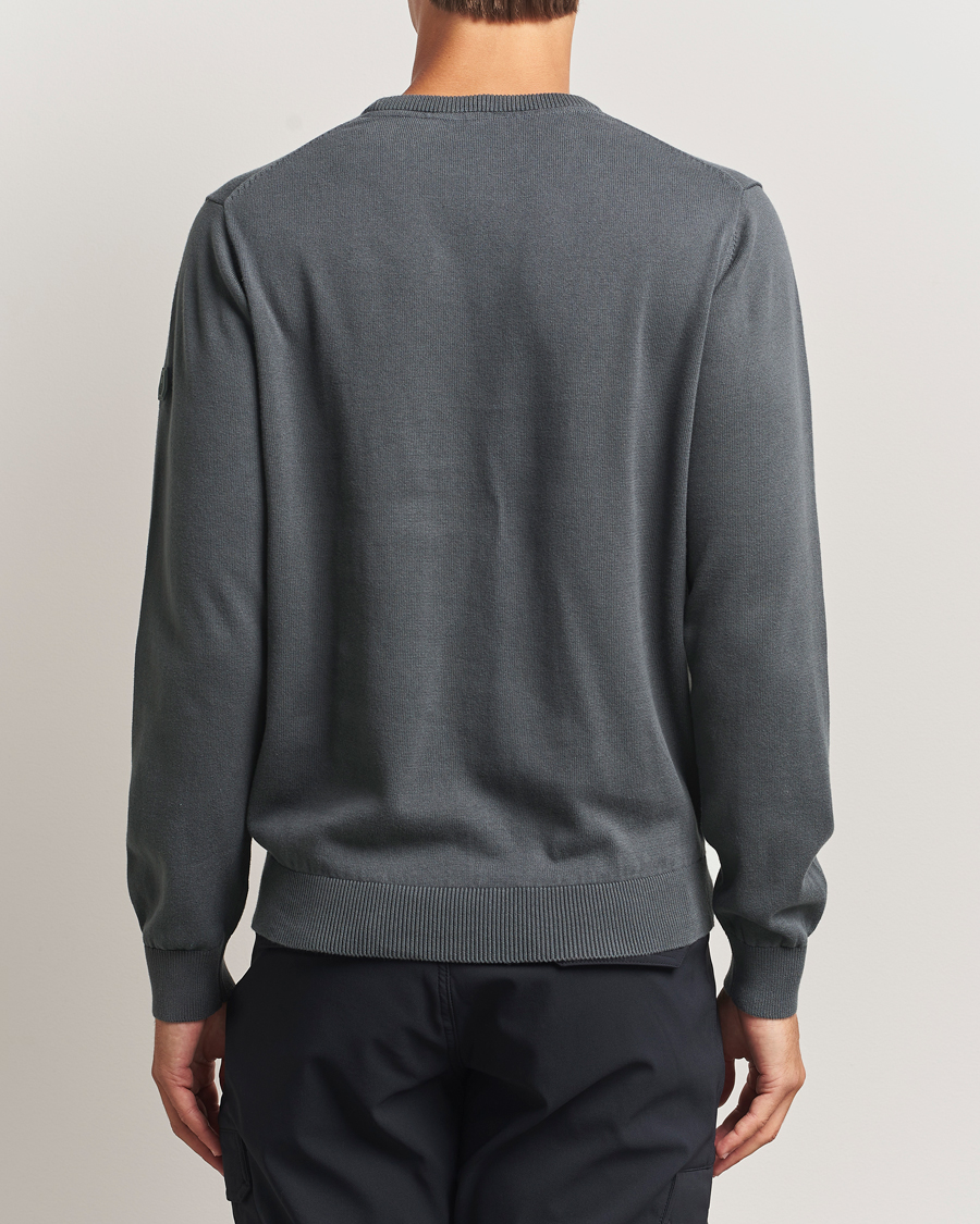 Mies | Puserot | Sail Racing | Bowman Knitted Crew Neck Aurora Green