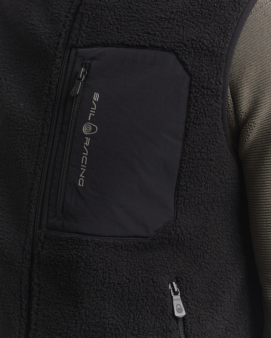 Mies | Puserot | Sail Racing | Bowman Pile Vest Carbon