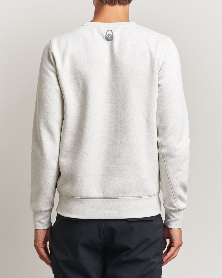 Mies | Puserot | Sail Racing | Bowman Crew Neck Sweatshirt Light Grey Melange