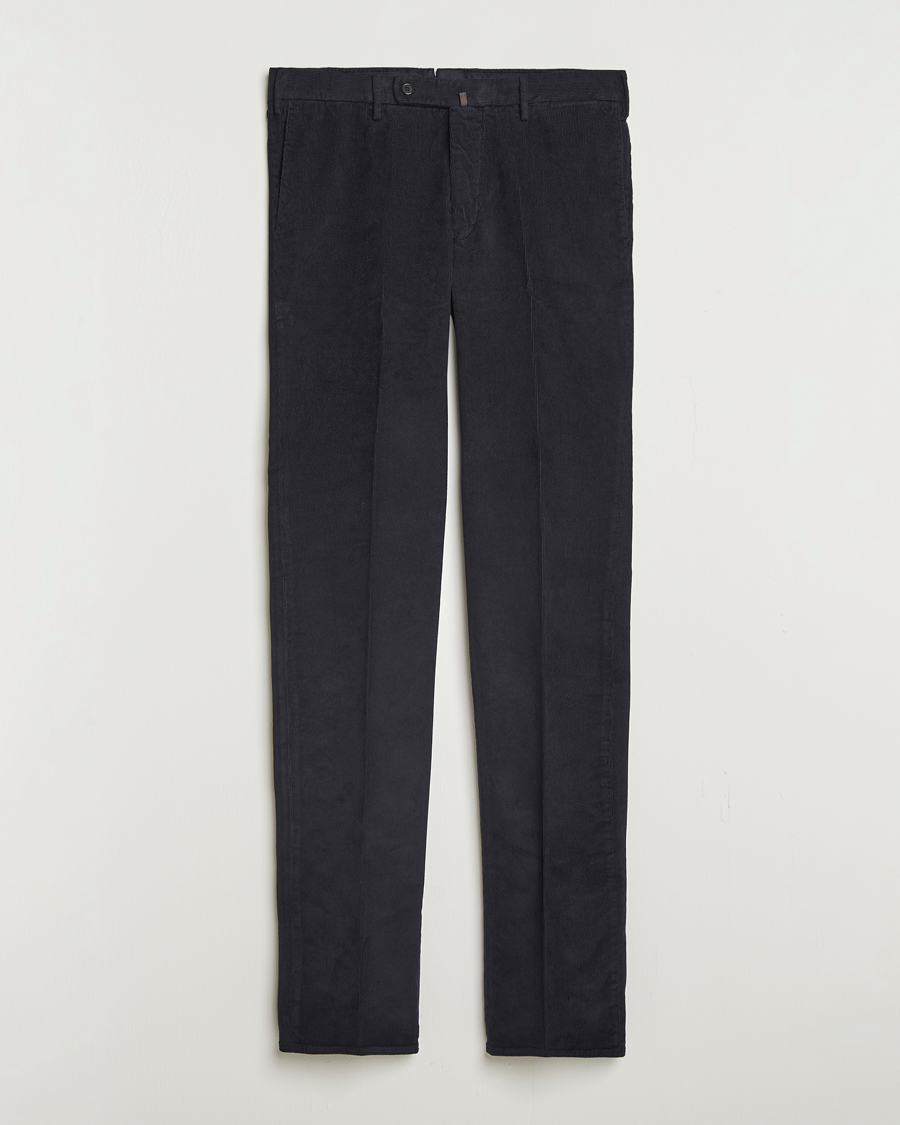 Mies | Housut | Incotex | Regular Fit Baby Corduroy Trousers Navy