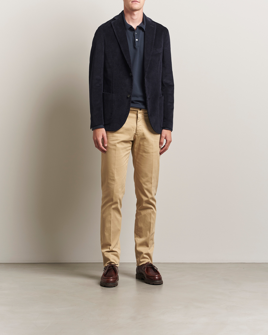 Mies | Pikkutakit | Incotex | Corduroy Blazer Navy