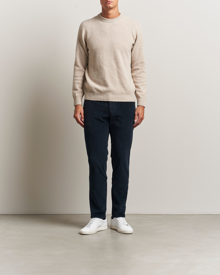 Mies | Housut | Incotex | Slim Fit Leisure Cord Slacks Navy