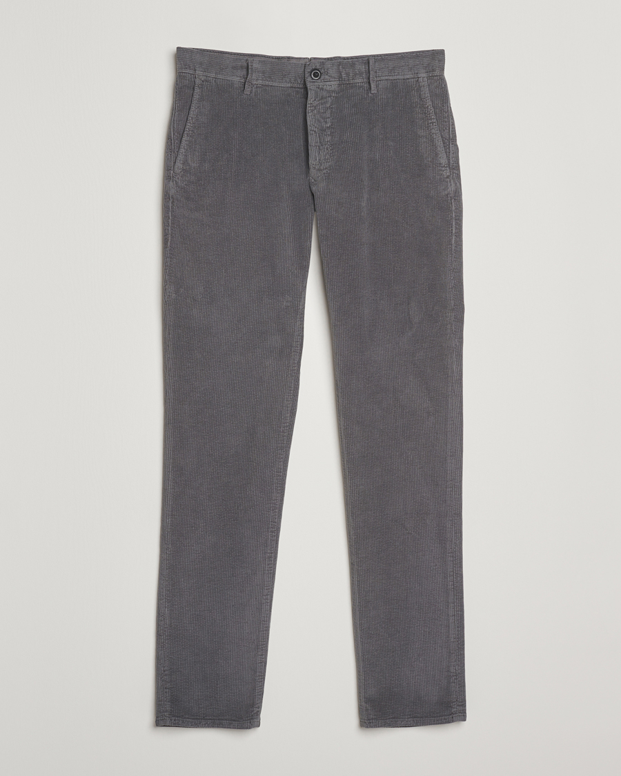 Mies | Housut | Incotex | Slim Fit Leisure Cord Slacks Grey