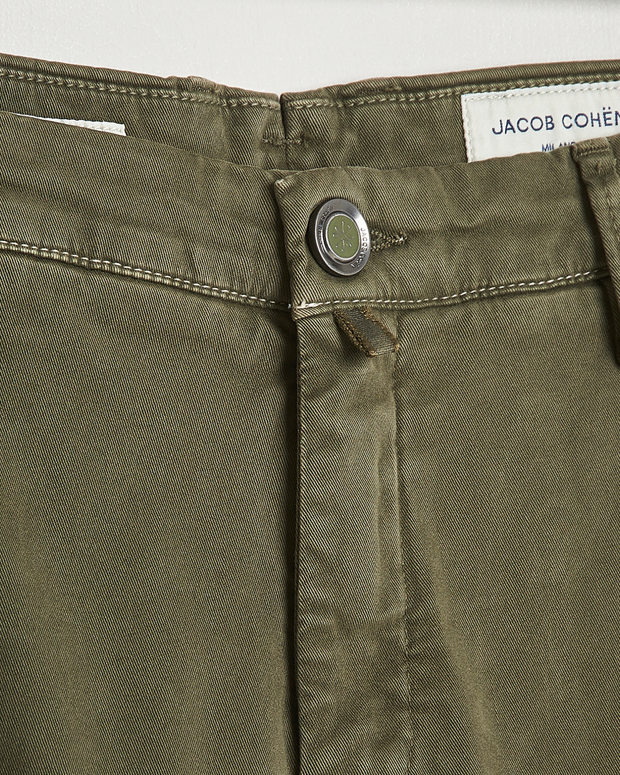 Mies | Housut | Jacob Cohën | Bobby Cotton Chinos Green