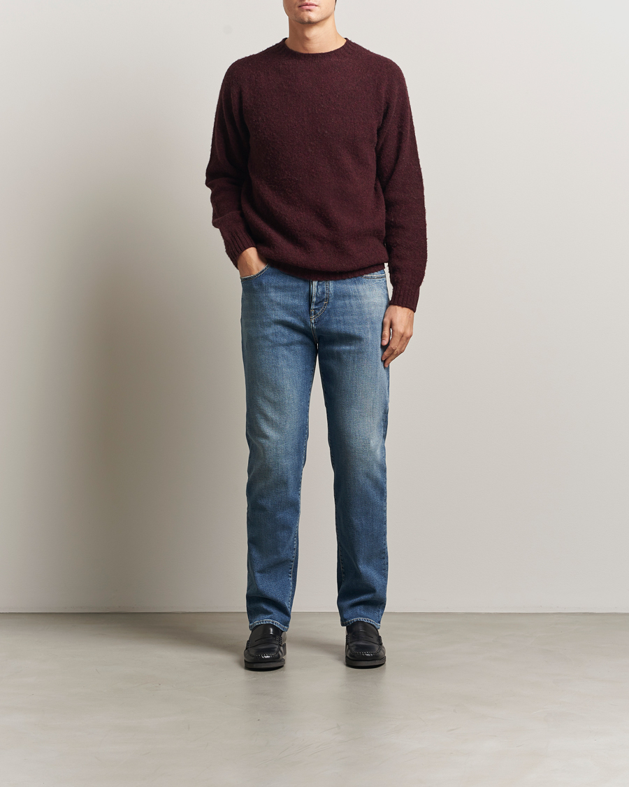 Mies | Farkut | Jacob Cohën | Edos Regular Straight Fit Jeans Light Blue