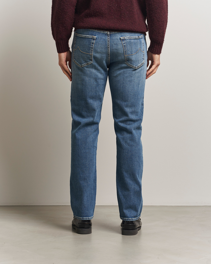 Mies | Farkut | Jacob Cohën | Edos Regular Straight Fit Jeans Light Blue