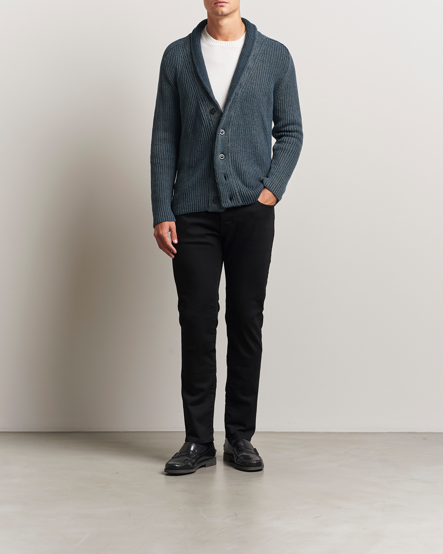 Mies | Farkut | Jacob Cohën | Bard Slim Fit Stretch Jeans Stay Black