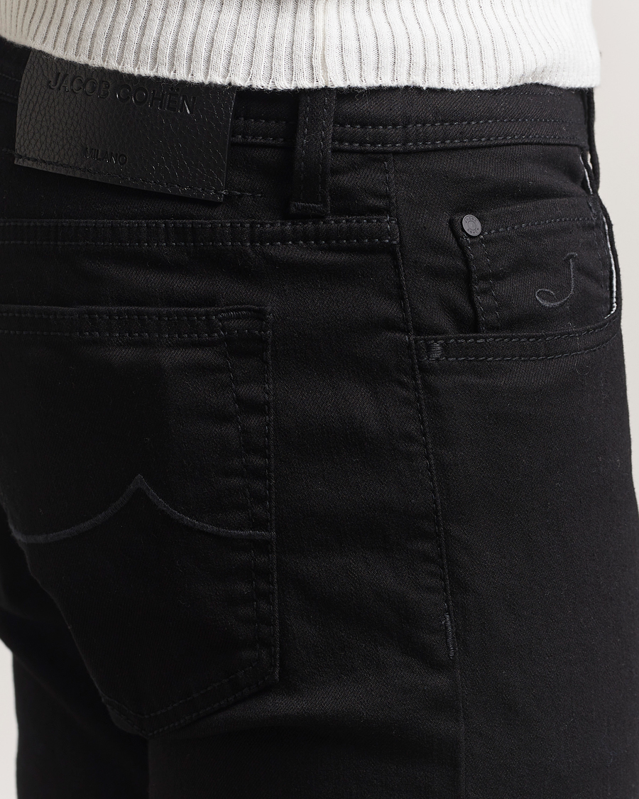 Mies | Farkut | Jacob Cohën | Bard Slim Fit Stretch Jeans Stay Black