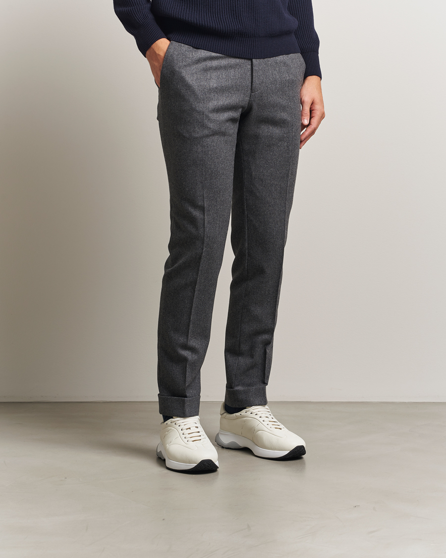 Mies | Tennarit | Kiton | Luxury Running Sneakers White Deerskin