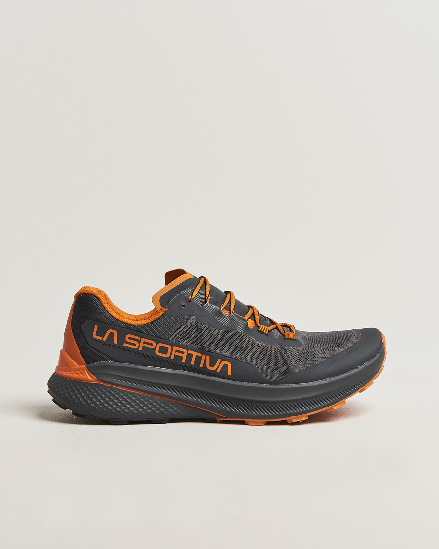 Mies | Maastojuoksukengät | La Sportiva | Prodigio Trail Run Sneakers Carbon/Marmalade