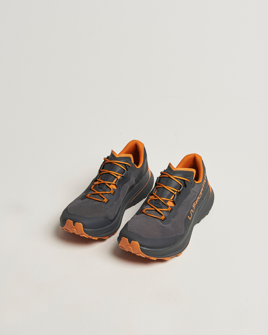 Mies | Maastojuoksukengät | La Sportiva | Prodigio Trail Run Sneakers Carbon/Marmalade