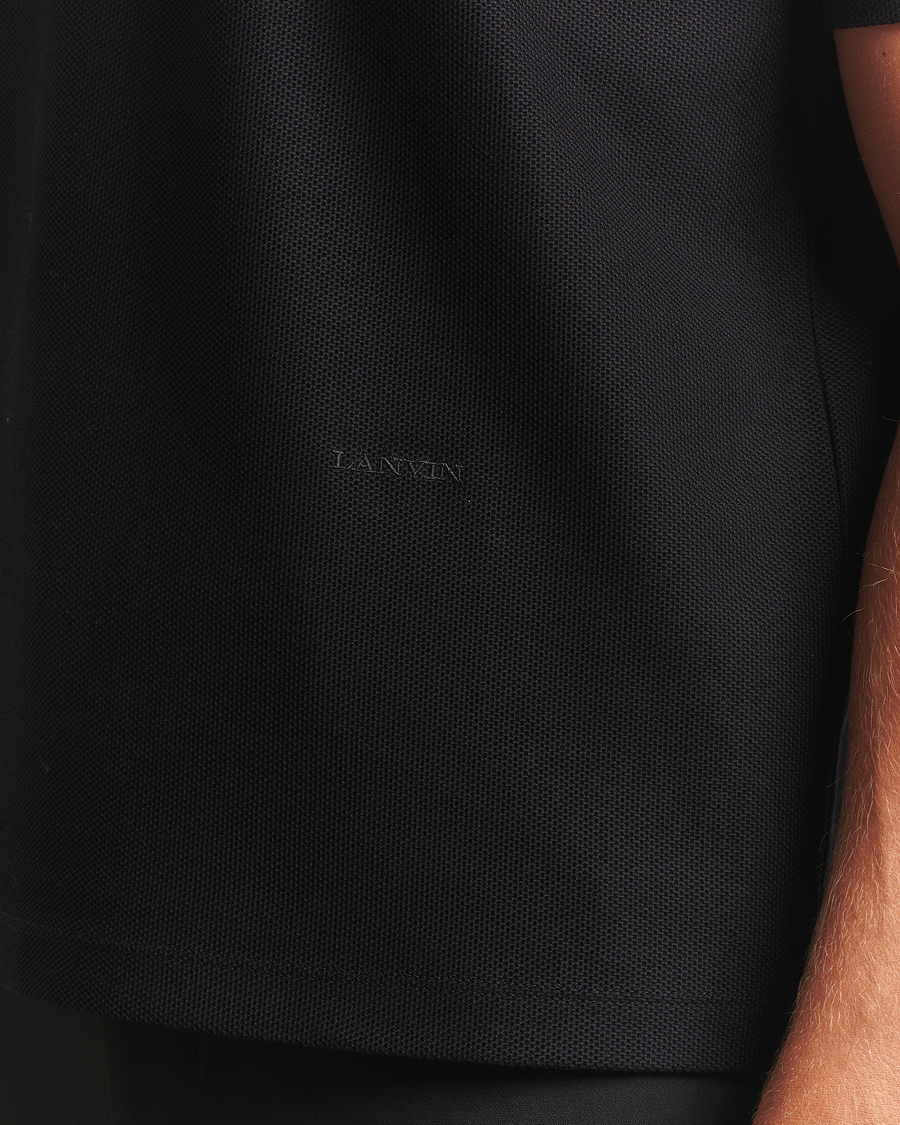 Mies | Puserot | Lanvin | Collar T-shirt Black