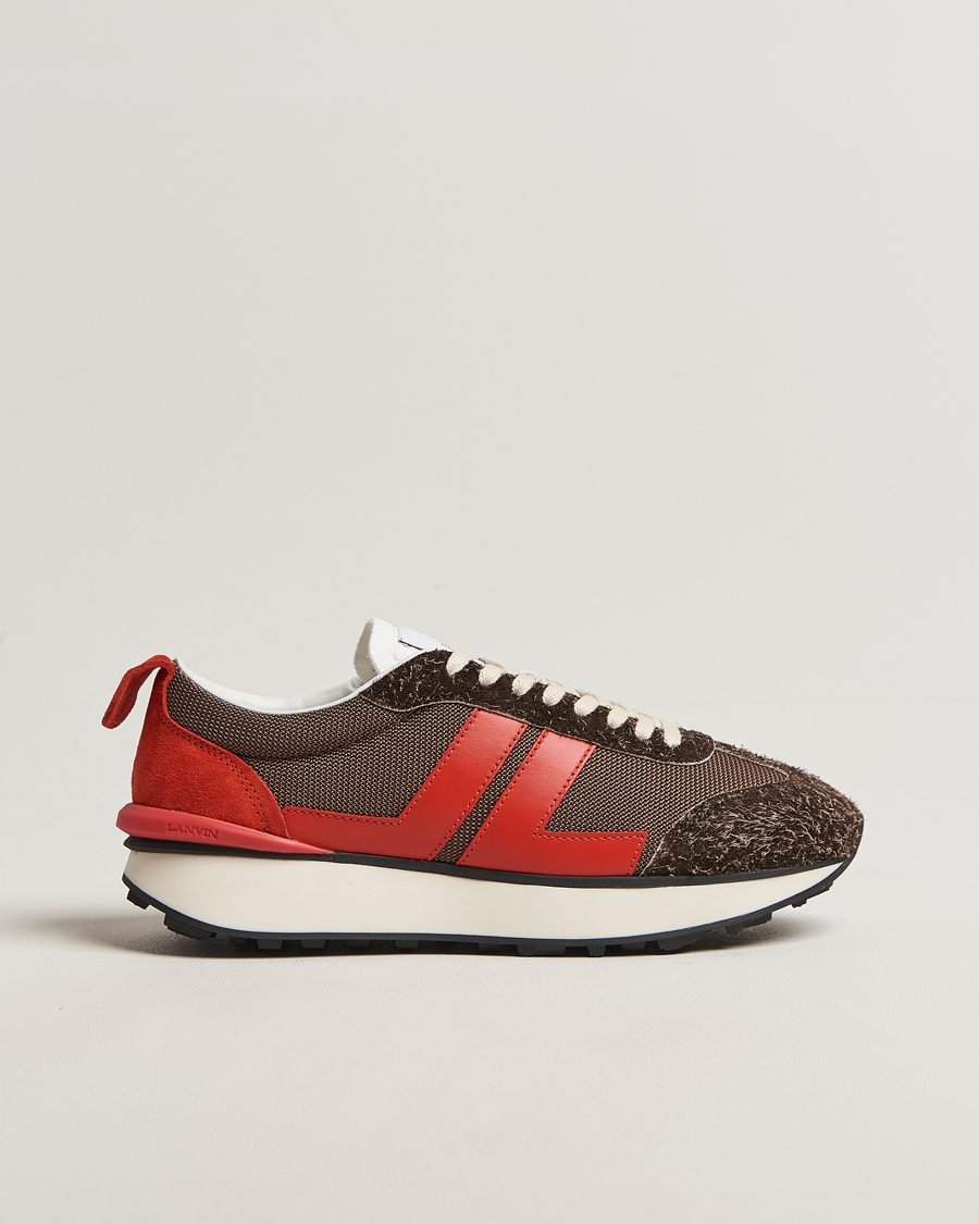 Mies | Tennarit | Lanvin | Bumpr Running Sneakers Brown