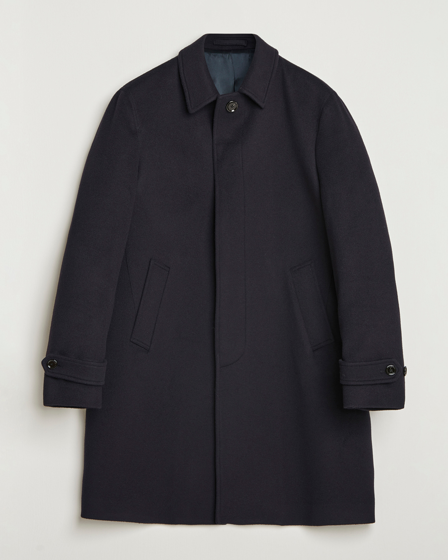 Mies | Takit | Lardini | Wool Coat Navy