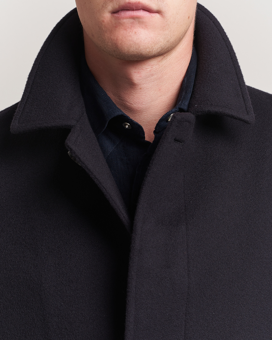 Mies | Takit | Lardini | Wool Coat Navy
