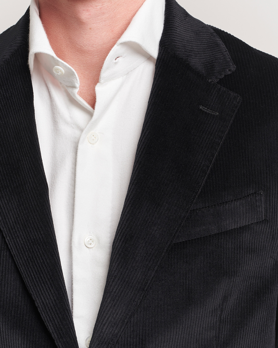 Mies | Pikkutakit | Lardini | Cotton Corduroy Blazer Black