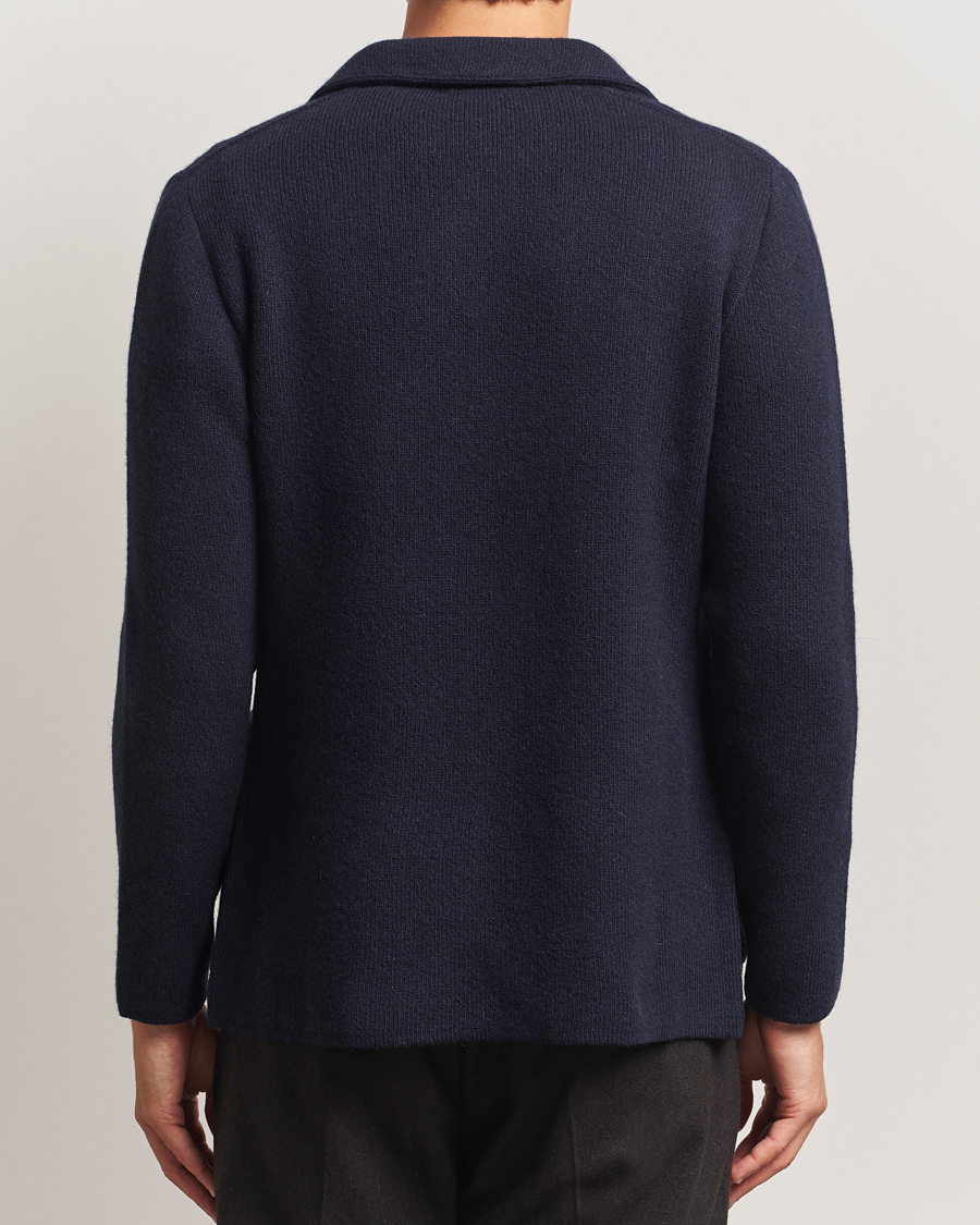 Mies | Pikkutakit | Lardini | Recycled Cashmere Knitted Blazer Navy