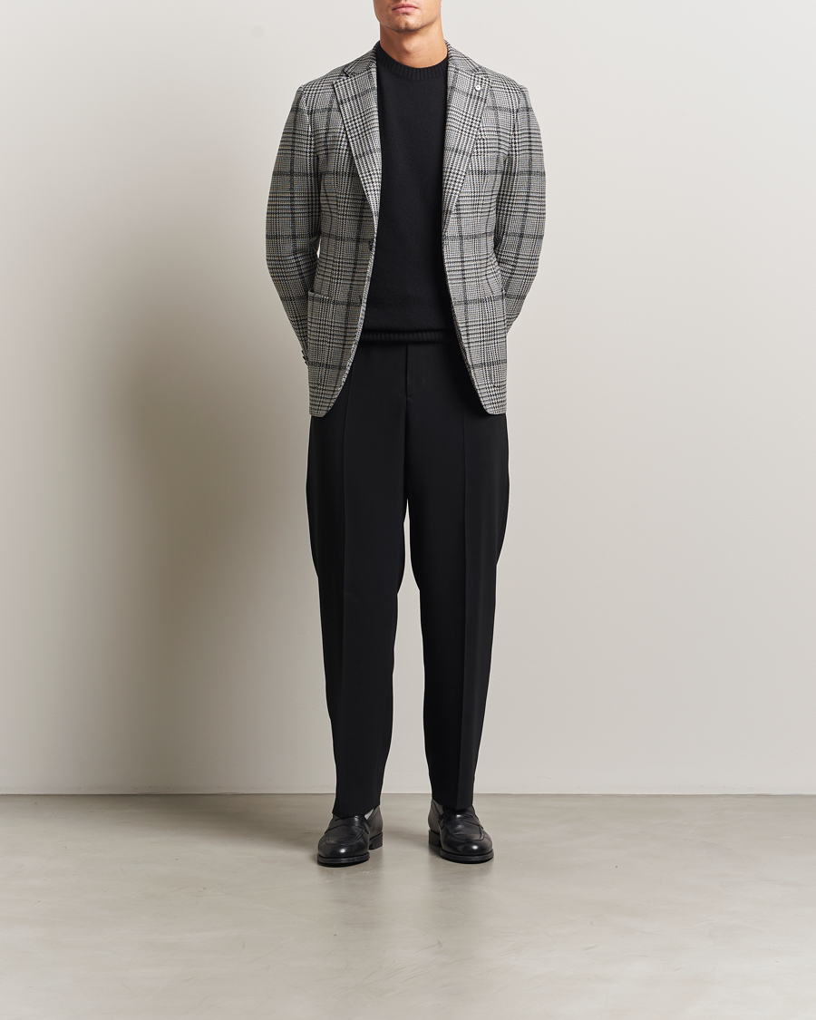 Mies | Pikkutakit | L.B.M. 1911 | Jack Checked Wool Blazer Grey