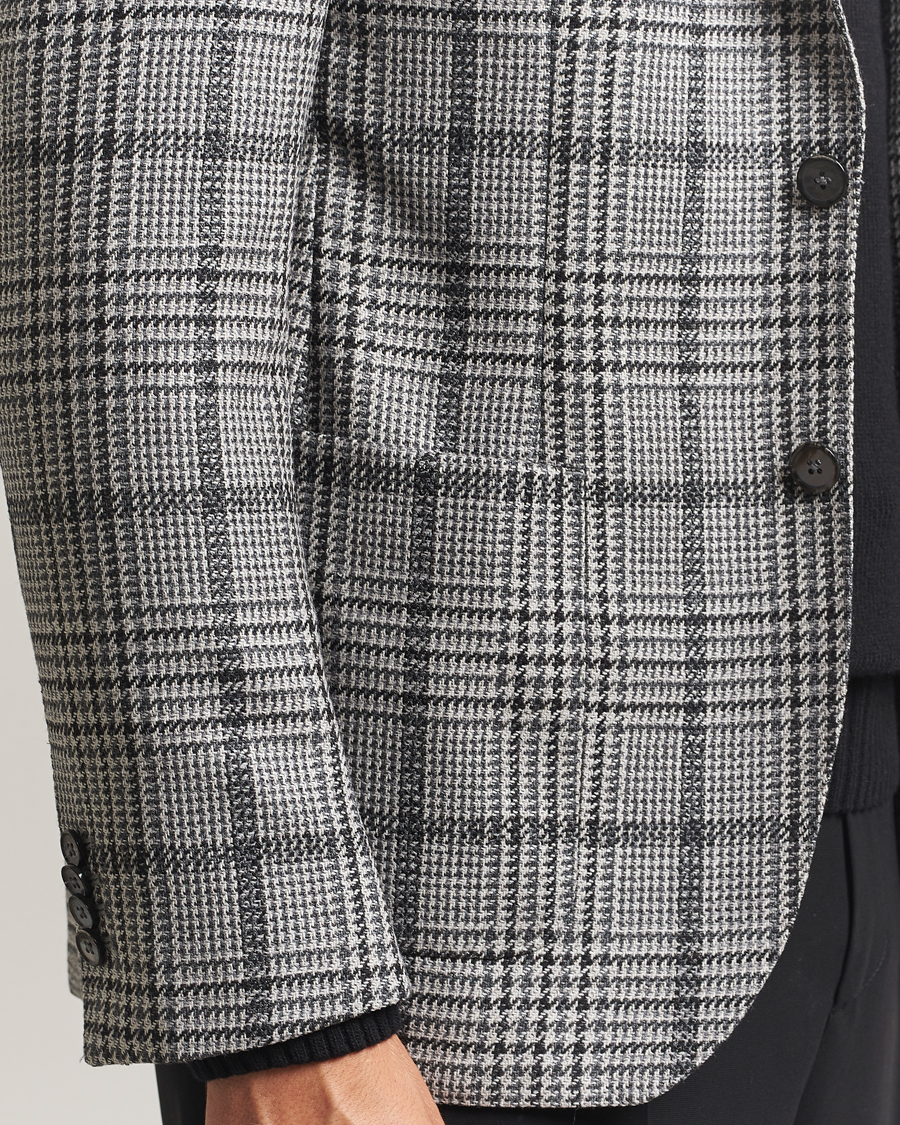 Mies | Pikkutakit | L.B.M. 1911 | Jack Checked Wool Blazer Grey