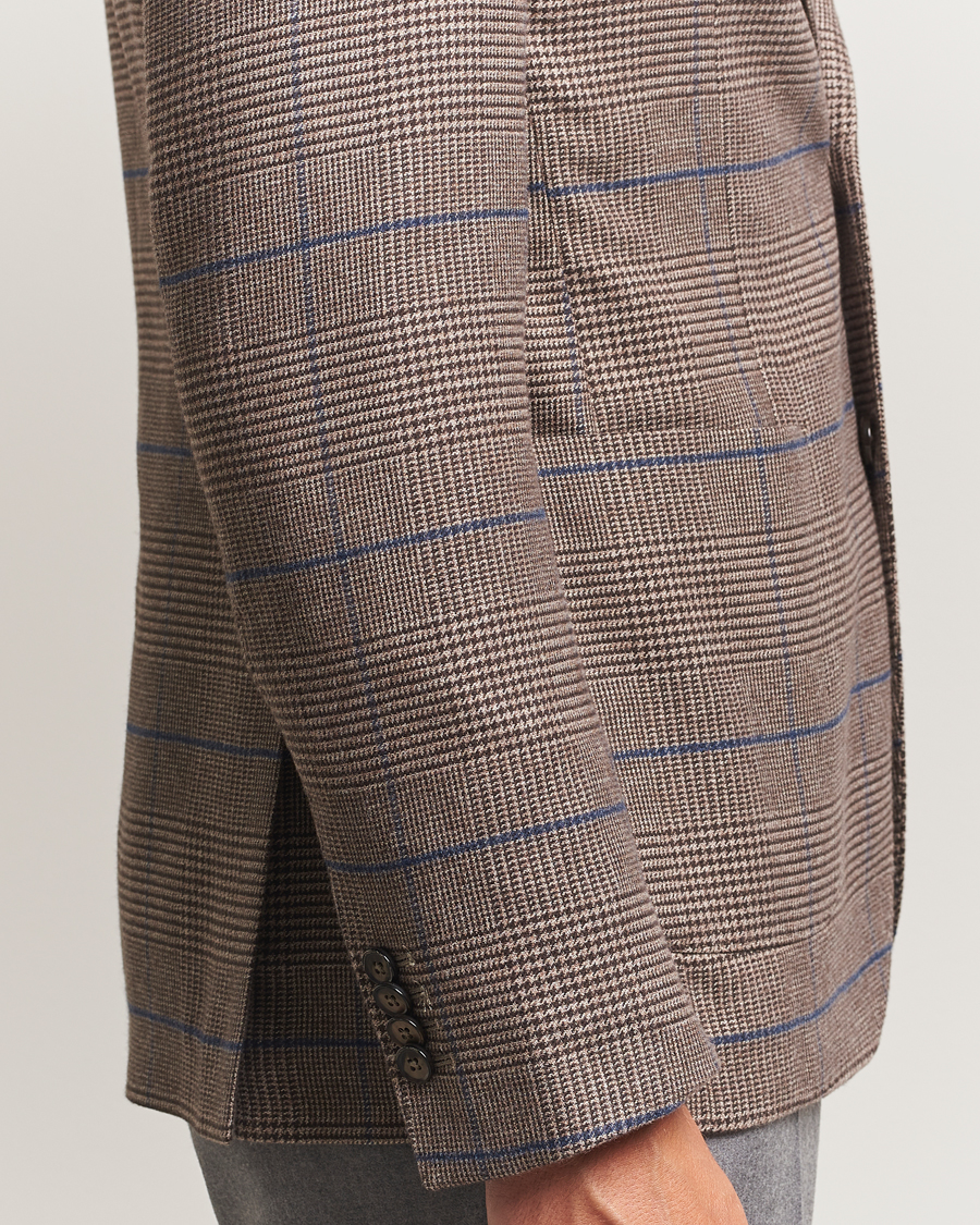 Mies | Pikkutakit | L.B.M. 1911 | Jack Overcheck Cotton Blazer Brown