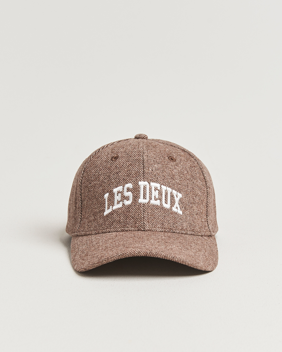 Mies | Les Deux Wool Baseball Cap Mountain Gray | LES DEUX | Wool Baseball Cap Mountain Gray
