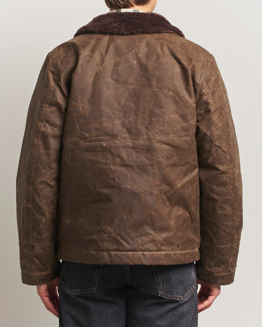 Mies | Takit | Manifattura Ceccarelli | Deck Jacket Dark Tan