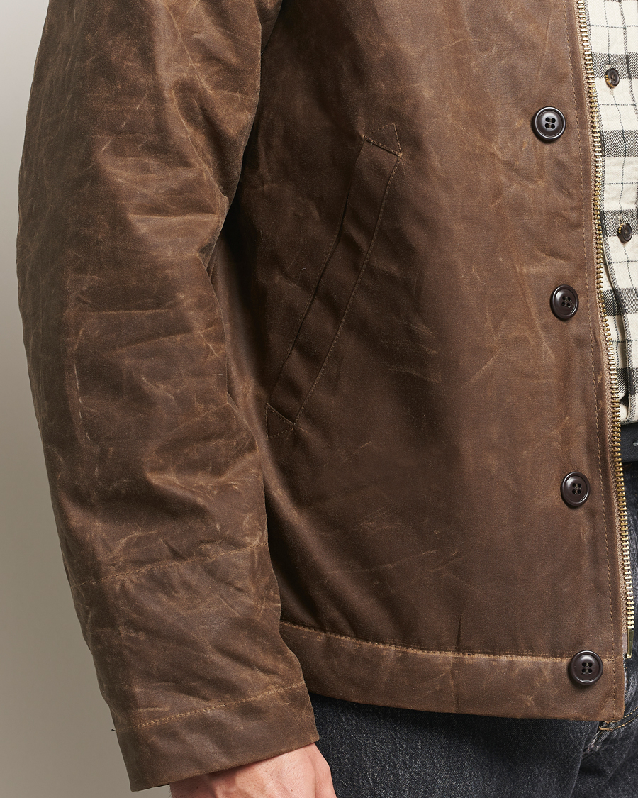 Mies | Takit | Manifattura Ceccarelli | Deck Jacket Dark Tan