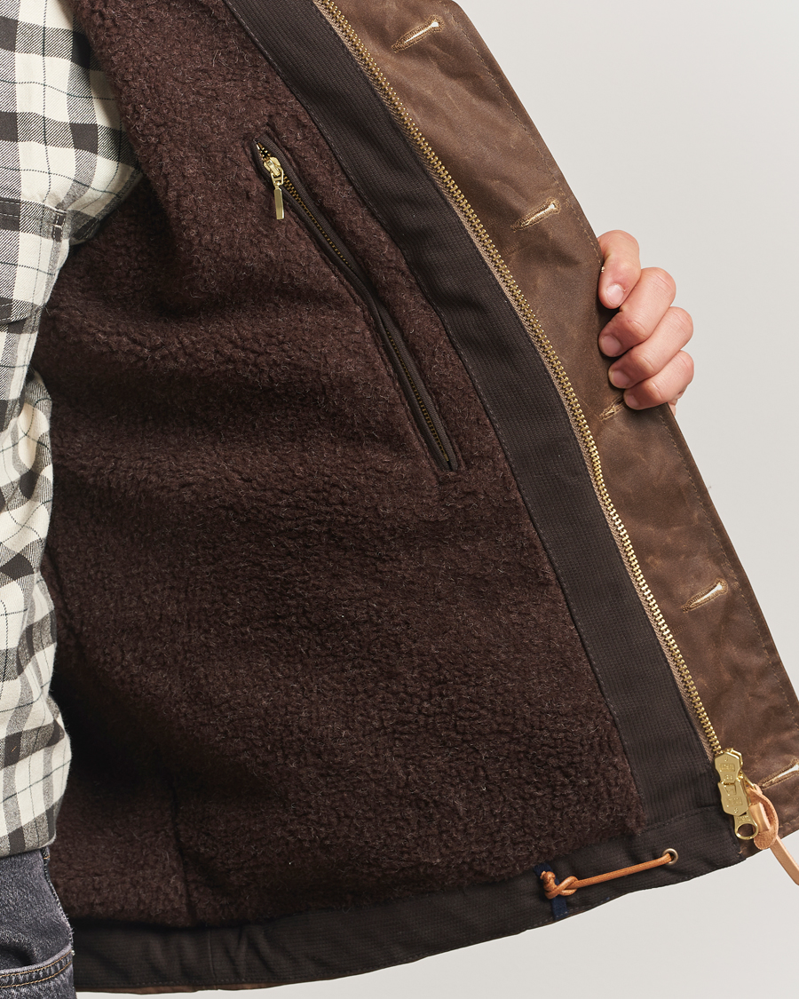 Mies | Takit | Manifattura Ceccarelli | Deck Jacket Dark Tan