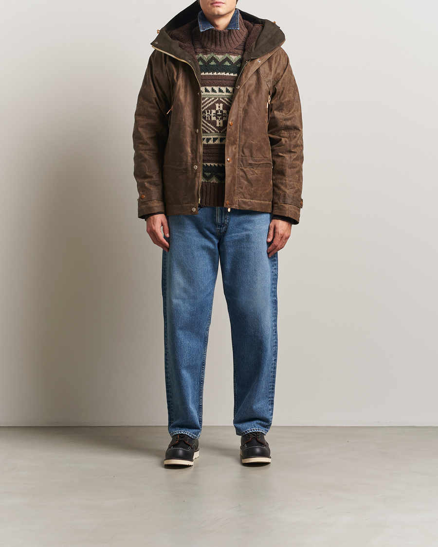 Mies | Takit | Manifattura Ceccarelli | Mountain Jacket Dark Tan